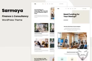 Sarmaya – Finance & Consultancy WordPress Theme