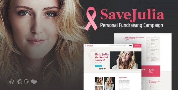 Save Julia | Donation & Fundraising Charity WordPress Theme