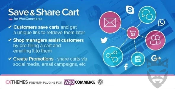 Save & Share Cart for WooCommerce