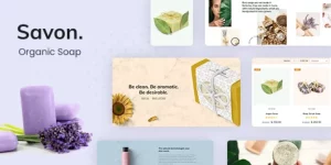 Savon - Handmade Shop WordPress Theme