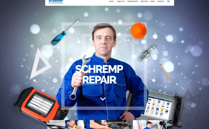 Schremp - Mechanical Wordpress