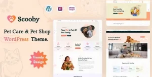 Scooby - Pet Care and Pet Shop WordPress Theme