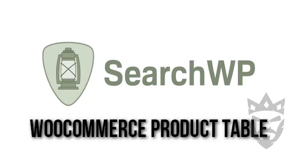 SearchWP - Product Table