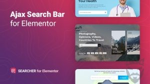 Searcher – Ajax Search for Elementor