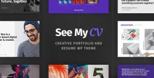 See My CV - Resume & vCard WordPress Theme