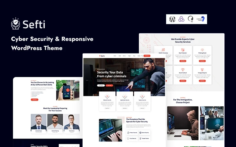 Sefti - Cyber Security WordPress Theme