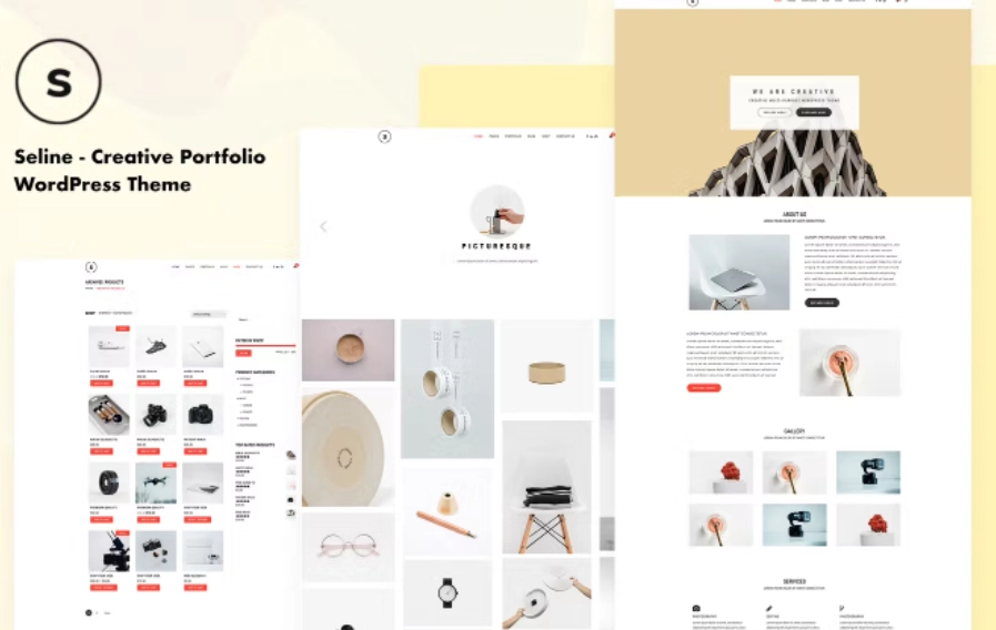 Seline - Creative Portfolio WordPress Theme