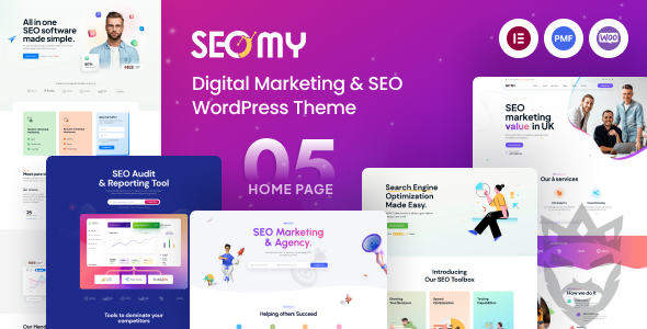 Seomy - Digital Marketing  SEO Agency WordPress Theme