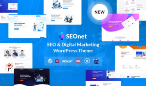 Seonet - SEO and Digital Marketing WordPress Theme