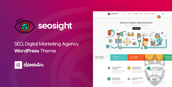 Seosight - Digital Marketing Agency WordPress Theme