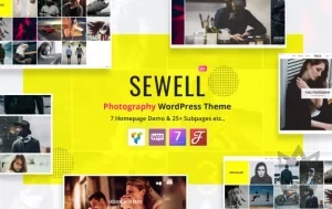 Sewell - Photography WordPress Theme