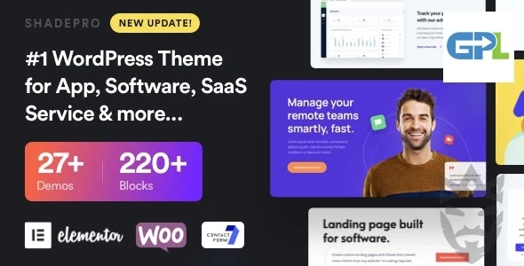 ShadePro - Multi-Purpose WordPress Theme