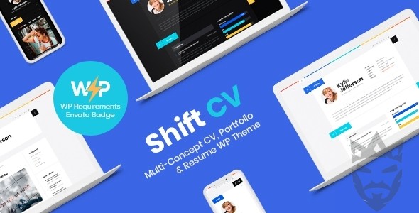 ShiftCV - Blog  Resume  Portfolio  WordPress Theme