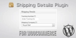 Shipping Details Plugin