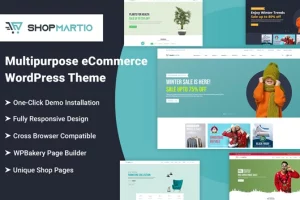 Shopmartio – Multipurpose eCommerce WordPress Theme