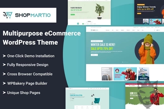 Shopmartio – Multipurpose eCommerce WordPress Theme