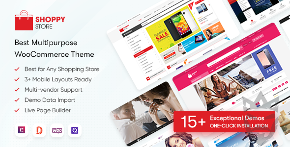 ShoppyStore - Multipurpose Elementor WooCommerce WordPress Theme (15+ Homepages  3 Mobile Layouts)