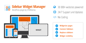 Sidebar  Widget Manager for WordPress