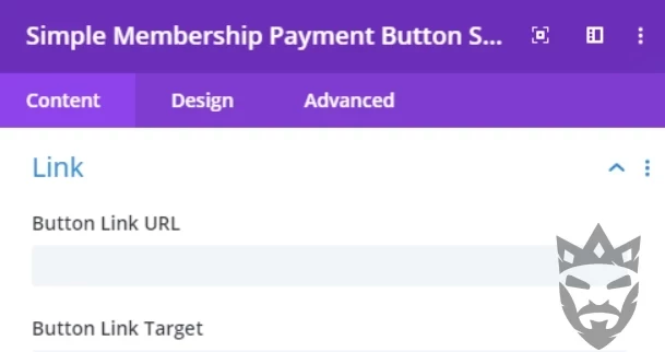 Simple Membership Payment Button Module