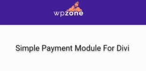 Simple Payment Module For Divi