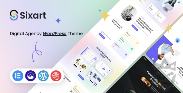 Sixart - Digital Agency WordPress Theme