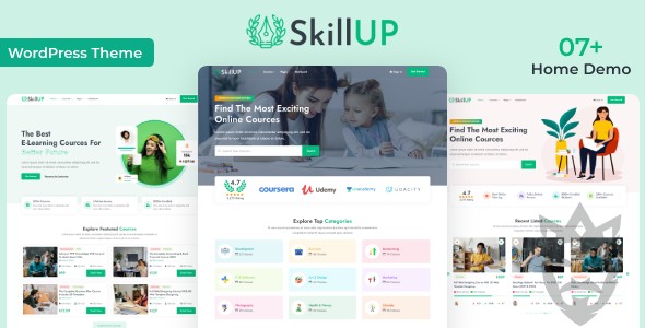 SkillUp - Online Education WordPress Theme