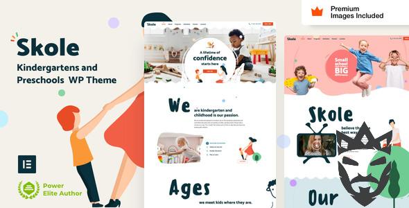 Skole - Kids School WordPress Theme