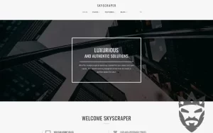 Skyscraper - Architecture And Construction WordPress Theme