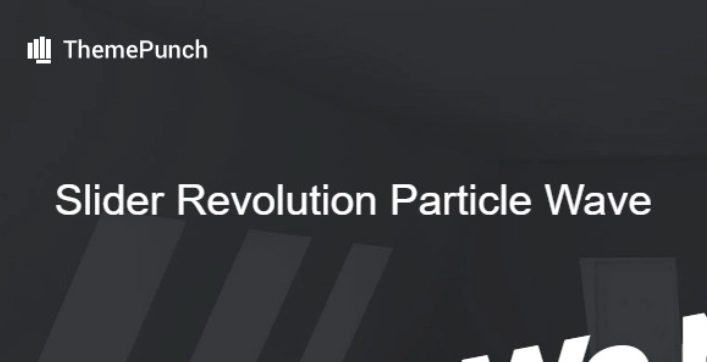 Slider Revolution Particle Wave