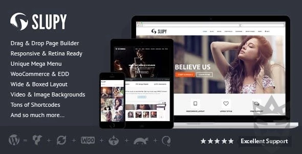 Slupy | Responsive Multi-Purpose WordPress Theme