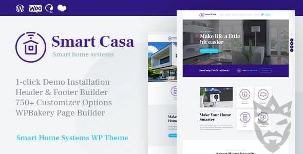 Smart Casa | Home Automation & Technologies WordPress Theme