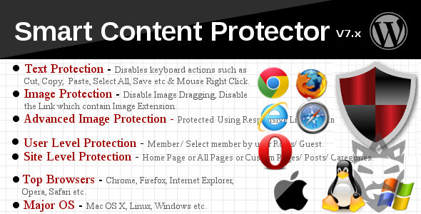 Smart Content Protector - Pro WP Copy Protection