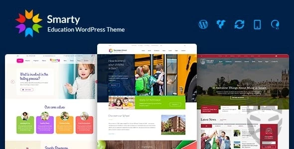 Smarty - School Kindergarten WordPress theme