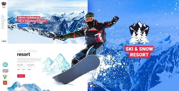 Snow Club | Ski Resort and Snowboard Classes WordPress Theme