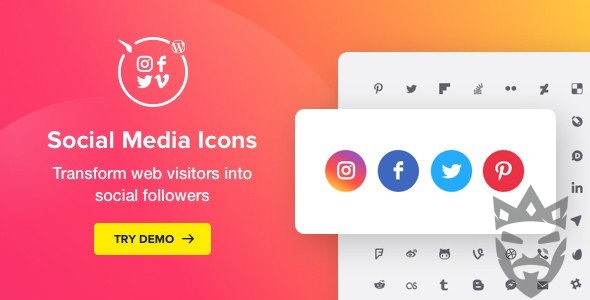 Social Media Icons WordPress – Social Icons Plugin