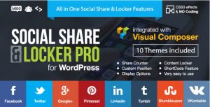 Social Share  Locker Pro WordPress Plugin