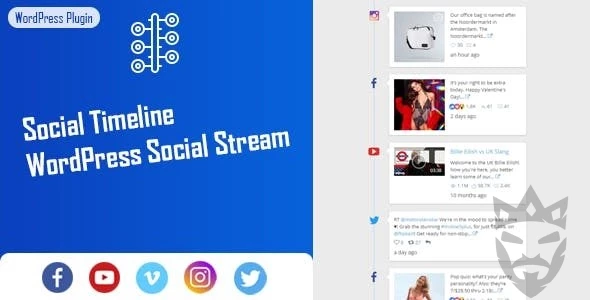 Social Timeline - WordPress Social Stream