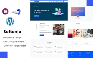 Softonia - IT and Business Consulting WordPress Theme