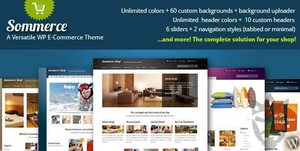 Sommerce Shop - A Versatile E-commerce Theme