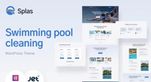 Splas - Swimming Pool Cleaning WordPress Theme and Maintenance Service