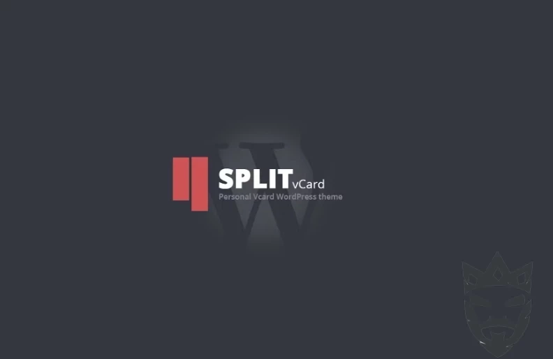 Split : WordPress CV/Vcard Template