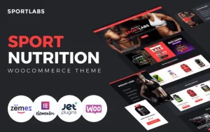 SportLabs - Sport Nutrition WooCommerce Theme