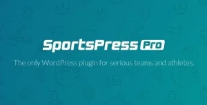 SportPress Pro - The only WordPress plugin for serious teams and athletes