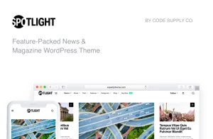 Spotlight - Fast News & Magazine WordPress Theme