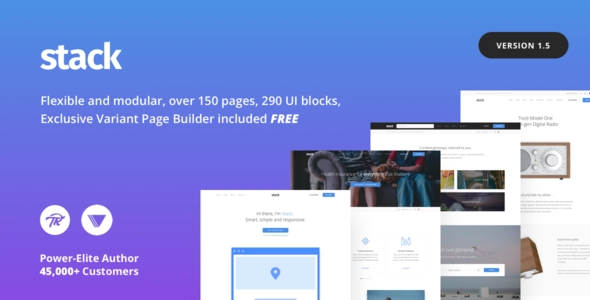 Stack - Multi-Purpose WordPress Theme with Variant Page Builder & Visual Composer