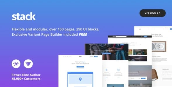 Stack - Variant Page Builder & Visual Composer