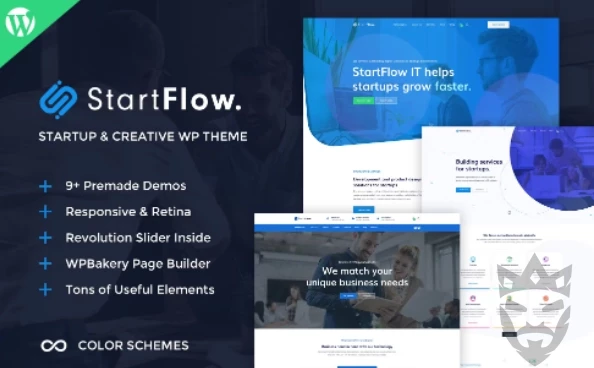 StartFlow - Creative Multipurpose WordPress Theme