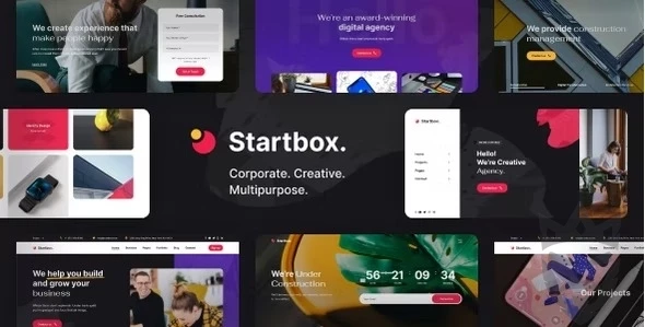 Startbox - Multipurpose Corporate WordPress Theme