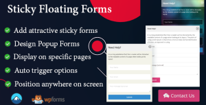 Sticky Floating Forms - Create Beautiful Sticky Forms