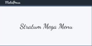 Stratum Mega Menu